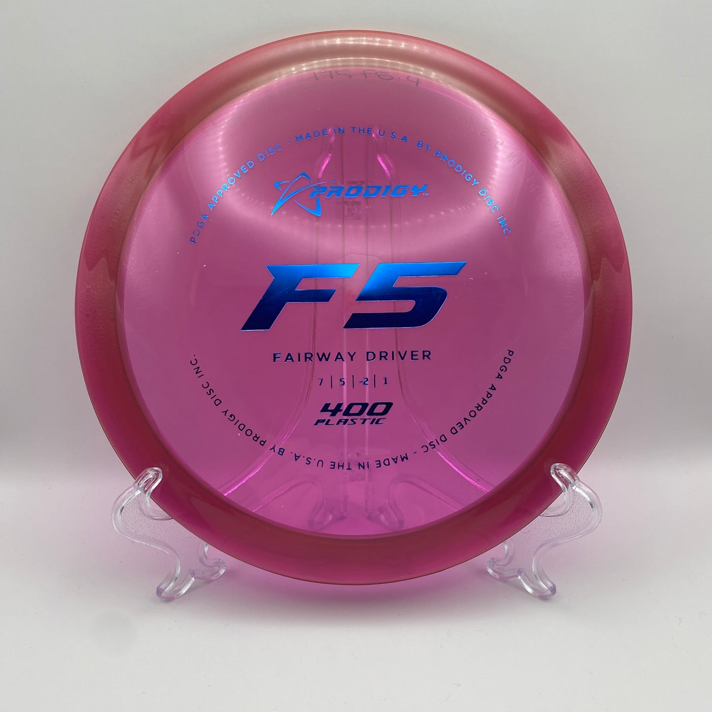 Prodigy 400 Plastic F5